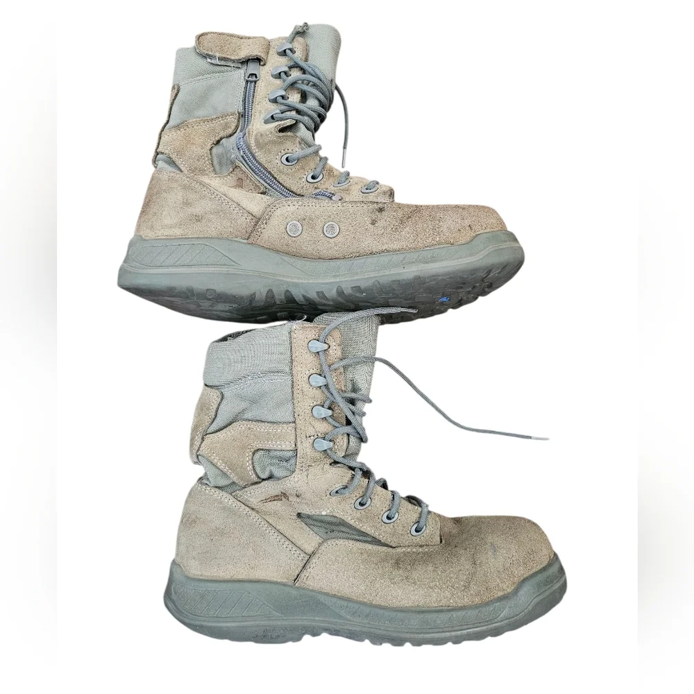 Beleville Khaki Olive Green Combat Tactical Boots‎ Sz 9.5